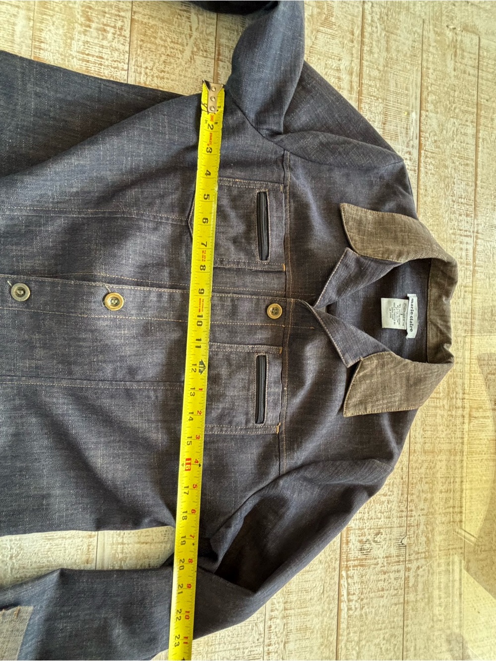 Jean Jacket-Blazer Style - Picture 6 of 7
